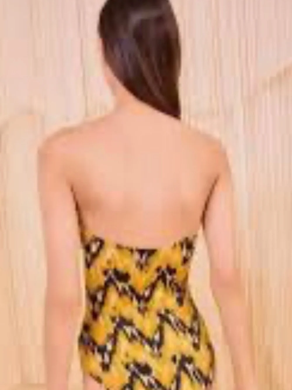 NWT ULLA JOHNSON MONTERERY STRAPLESS  MALLIOT ONE PIECE BATHING SUIT MSRP $360